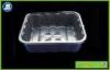 Silver / Grey Plastic Food Packaging Trays Customized With SGS / QC