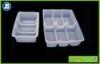 Plastic Food Packaging Trays With PVC / Transparent Party Food Tray