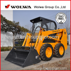 Same configuration 1.5ton KUBOTA engine skid steer loader different skid steer attachments available GN700