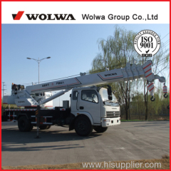 10 ton lifting weight truck crane maunfacturer