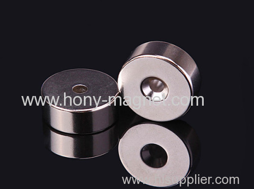 Best Quality Sintered Permanent Neodymium Countersunk Magnet