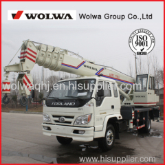 Direct factory 6 ton hydraulic mobile truck crane for sale