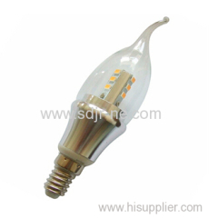 5W LED Flame LED Bulbs glass cover 2 years warranty