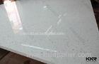 Sparkle White Quartz Stone Tile Engineered Stone Quartz Slab Cut To Size