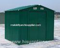 Small Colorful Waterproof Apex Metal Shed , Easy Assemble Arrow Storage Sheds