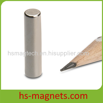 Long Cylinder Rod NdFeB Magnet