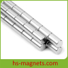 NiCuNi Coating Neodymium Thin Rod Magnet