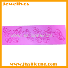 silicone lace pattern mold for birthday cake