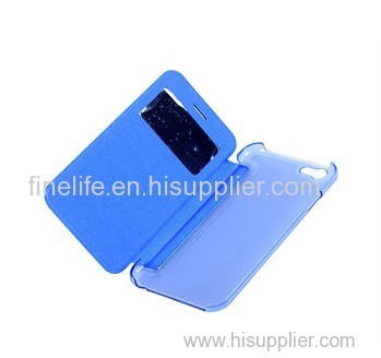 2014 new product for ipone 6 leather phone case