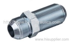 JIC male 74°cone bulkhead Adapter 6J