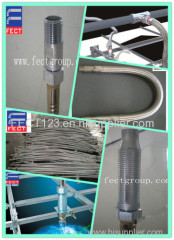 welded corrugated flexible metal hose for firefighting/stainless steel fire sprinkler hose