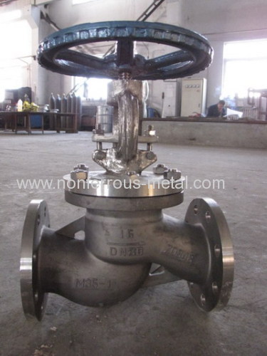 ANSI pure nickel globe valve