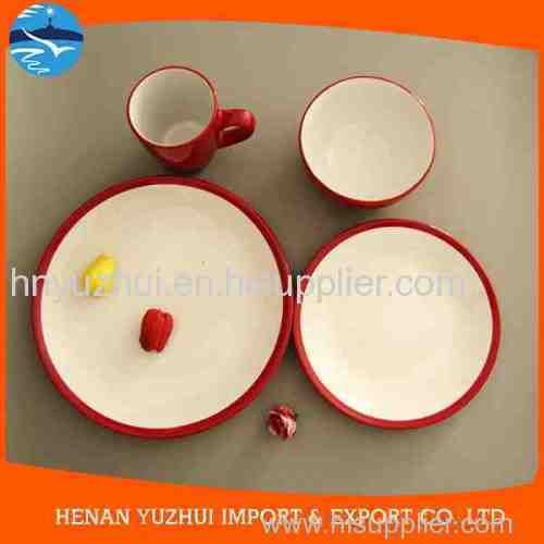 Ceramic dinnerware sets 16 pieces for Chiristmas Festival