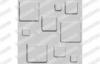 Sound Absorption 3D Wall Panels With Square Patterns 19.7x19.7For Hotel
