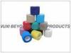 Latex free Bandage For Joint Protection And Splint Fixation , Colored Self Adhesive Wrap