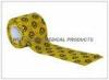 Smile Face Prints Custom Printed Bandages For Dogs / Self Adhesive Flexible Wrap