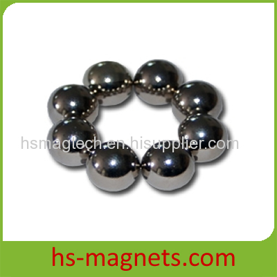 D9mm Ni-Cu-Ni Plating Sphere Ball Neodymium Magnet
