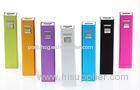 Lithium-ion ROHS 2600MAh USB Power Bank 5V , Colorful Lip Stick Quick Charger