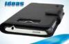 Black HTC Leather Phone Case Wallet for HTC Sensation XL X315e