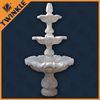 Three Tierd Outdoor Stone Water Fountains Carved For Garden Decorative