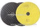 100mm 4 Inch Diamond Wet Resin Polishing Pads High Efficient 1000#