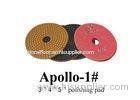 Dry Flexible Marble Polishing Diamond Resin Pads , Concrete Grinding Pad