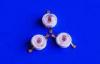 Red 1Watt High Power Led Taiwan Chip 620-630nm