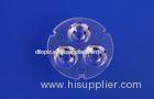 High Power Transparent PMMA Cree Xpe Led Lens Array , 3w Led Lens Array