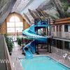 Body spiral fiberglass swimming pool slides Water theme park equipment