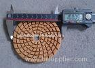 100MM Merrock Wet Dry Diamond Polishing Pads For Concrete / Granite Floor