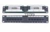 Network 24 Port Ethernet Patch Panel Shielded , Cat5 Patch Panel