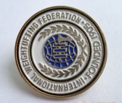 gold lapel pin,gold badge,custom lapel pin,custom badge