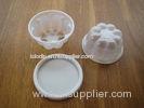 120ml Disposable Ice Cream Cups With Lid Plastic Octagon Bulb 4oz