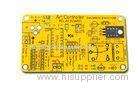 Yellow Solder Mask Tin Plating / HASL PCB Custom Printed Circuit Boards