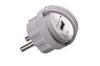 Europe Plug 4.8mm Pin 5V DC, 1000 Ma White Universal Usb Travel Charger With Elp01 - 4.8