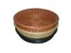 Round Woven Polypropylene Rattan Bread Basket , Eco-friendly Basket