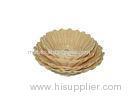 Rattan Oval Bread Basket in beige For Storage