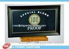 Store Durable Wood Display Accessory With Printing logo , Black MDF Display Sign