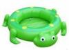 Green Frog Pvc Inflatable Water Toys Boat For Kids Sporting