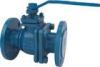 Carbon Steel Lined Ball Valve For Chemical Corrosion Resistant DN 50mm / 80mm