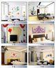 PVC Nature Color Style Printed Wall Decal , Modern Wall Decals For Room Decoration