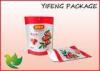 Reclosable Doypack Food Packaging Bags Gravure Printing Vinyl Bags With Zipper