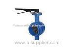 12 Inch Flanged Butterfly Valve , DN50-300 Hoop Type Butterfly Valve For Oil