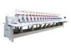 clothes / shoe Flat Bed Multi-Head computer Embroidery Machine