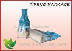 Clear PE BOPP Plastic Block Bottom Bag Custom Printed Bag For Frozen Food