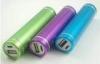 2600mah Li-polymer Portable Power Bank Rechargeable Battery for Mobile Devices , Purple