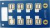 Flexible Graphic Overlays For Remote Control Multicolored Printed , Embossed
