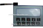 EL Push Button Backlit Membrane Switch , Film Switch For Laser Machine