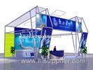 Custom Recyclable Exhibition Booth Display , Island Truss Trade Show Booths