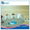 PP Copper Hot Stampig Self Adhesive Plastic Labels / Transparent Plastic Adhesive Roll label